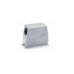 Capot 16B, Aluminium moulé sous pression, IP67, Sortie horizontale, M40